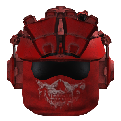 Red Tactical Helmet