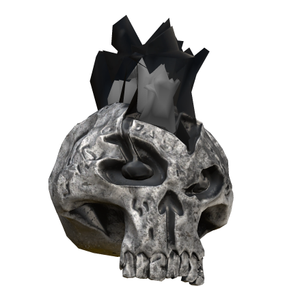 Fire Black Skull - Left  Roblox item