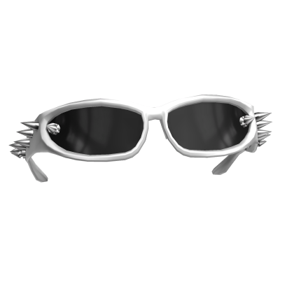 White Spiked Shades Roblox item