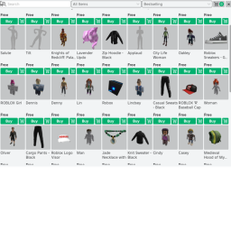 Avatar catalog