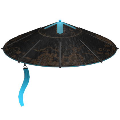 Blue Samurai Hat