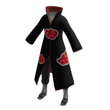 Itachi Akatsuki Cloak Roblox catalog item