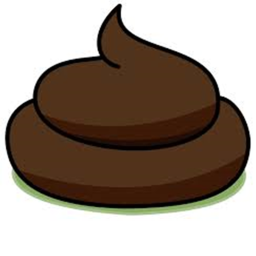 Escape the giant poop!