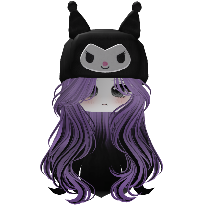 Hair Black Evil Roblox item