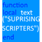 Surprising Scripters