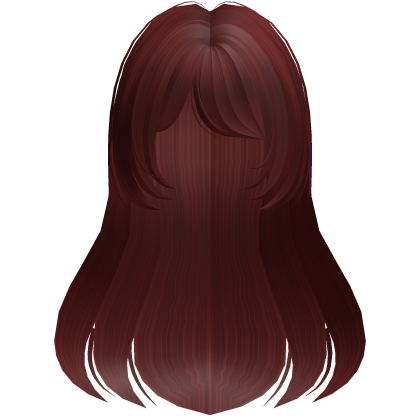 Dreamy Soft Layered Hair (Red) Roblox item