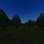 Walk in a forest simulator