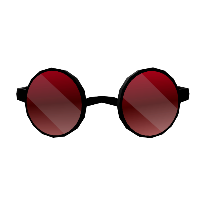 Shiny Red Steampunk Goggles