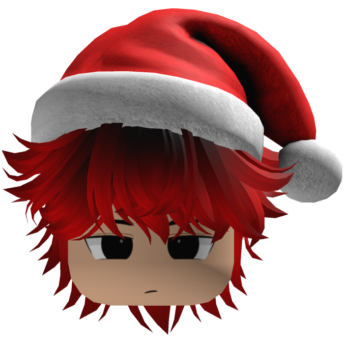 Beautiful hair Christmas beret (Red)