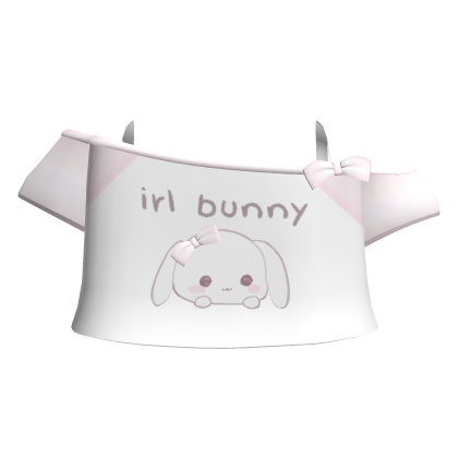 ♡ ┊ cute bunny shirt in pink thumbnail