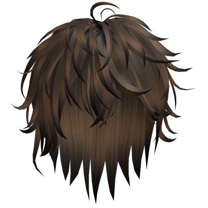 Shaggy Layered Wolf Cut - Brown