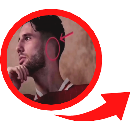 No Ears Meme Red Circle Roblox item