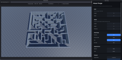 Maze Forge - Procedural Maze Builder preview 3