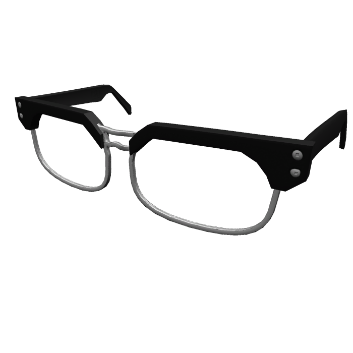 Y2K Club Glasses - Black/Silver