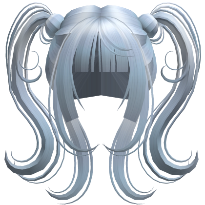 Cute Soft Swirly Pigtails (Sky Blue) thumbnail