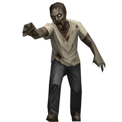 🧟 Retro ps2 Zombie Halloween Background Prop Roblox item