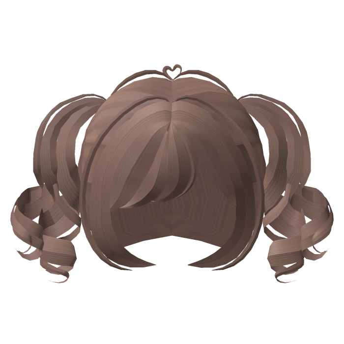 . ‿ ♡ squiggle mini curly cute pigtails hazel