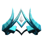 Frost Blue Spike Crown