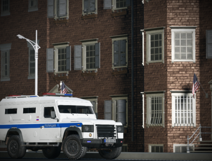 CoD MW4 Land Rover Defender 110 (Armored) preview 1