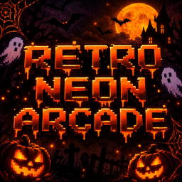 (HALLOWEEN) Retro Neon Arcade 🌌