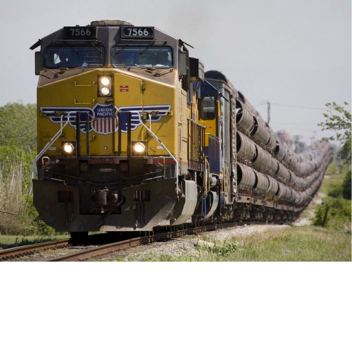 Union Pacific and Southern Pacific Train showcase