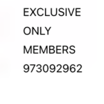 EXCLUSIVE ONLY MEMBERS