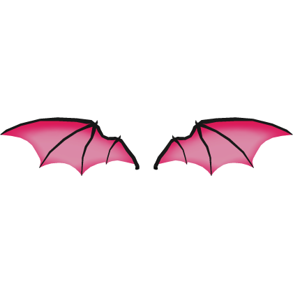 Pink Vampire Bat Wings Roblox item