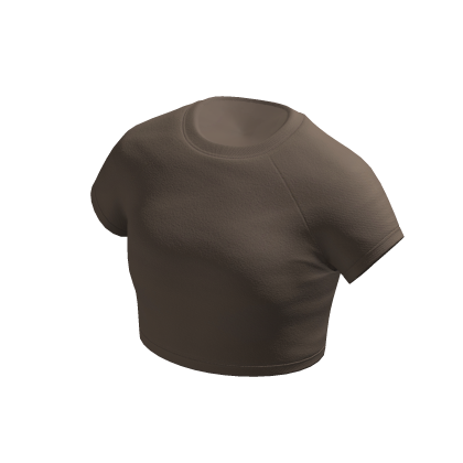 Brown Crop Top