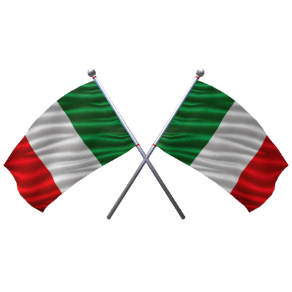 🇮🇹 Italy Shoulder Double Flag Roblox item