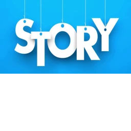 story sad story and scary story icon