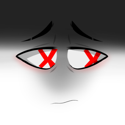 X eyes Roblox decal
