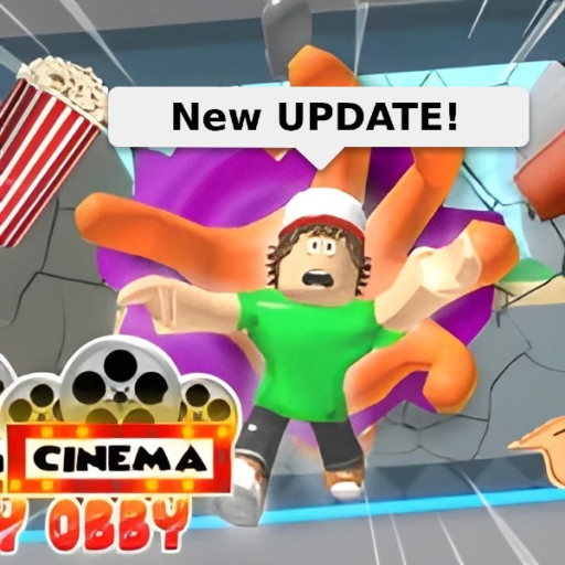 🎥 Escape The Cinema Obby! (NEW UPDATE!) official Roblox game thumbnail