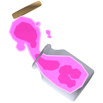 liquid Creature Tail type B (pink) Roblox item render