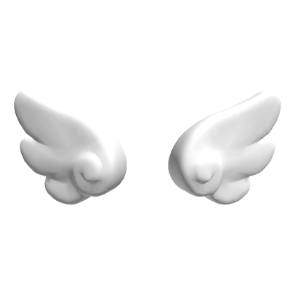 Cute White Angel Wings Roblox item