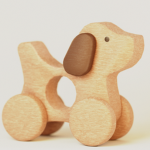 wooden dog
