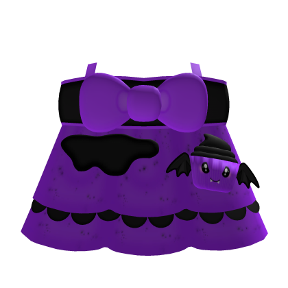 . ‿ ♡BOO! spooky vampire bat cupcake dress