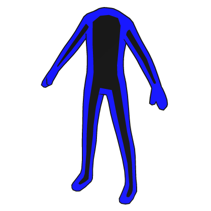 Blue Black Double Outline Avatar