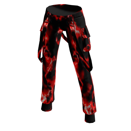 Red Smoke Pants
