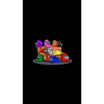Friends only group lol peaches apples