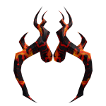 Tusked Horns of the Royal Magma Dragon