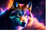 Ray of the moon wolfs
