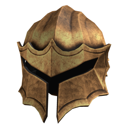 Gold Medieval Paladin Helmet thumbnail