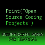 Open Source Coding Projects