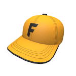 Gold 'F' Cap