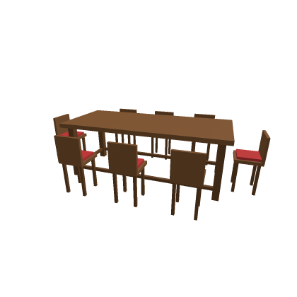 Buffet Table and Chairs