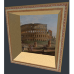 Portrait of a Hero at the Colosseum