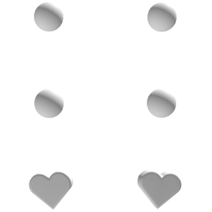 White Heart Piercing