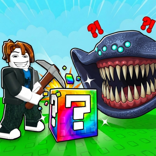 Break Lucky Blocks for Fish! 🐟