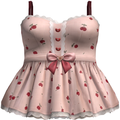 Kawaii Cherry Mini Dress