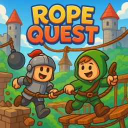 Rope Quest! [2 Player Obby] icon